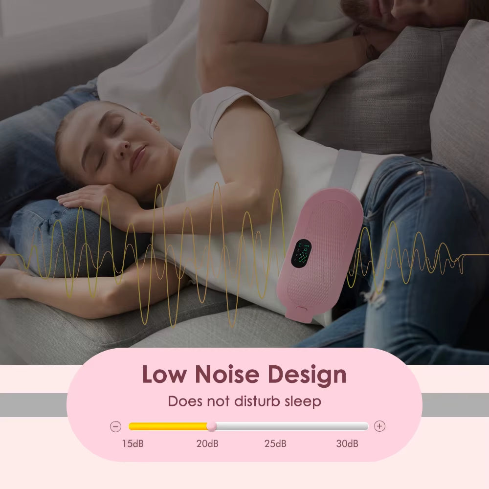 Heated Massage Warming Palace Belt for Girls during Menstrual Period Auntie Nuangongbao Intelligent Heating Waist Massage Device