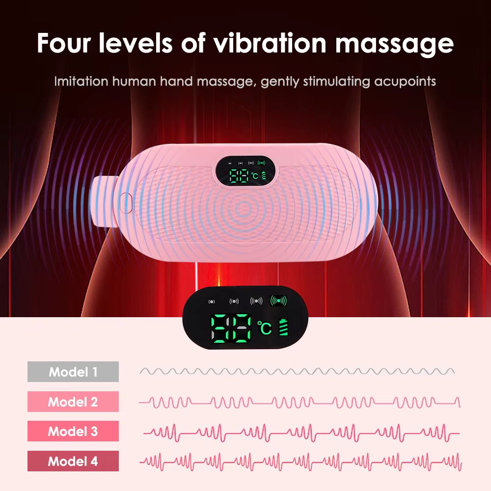 Heated Massage Warming Palace Belt for Girls during Menstrual Period Auntie Nuangongbao Intelligent Heating Waist Massage Device